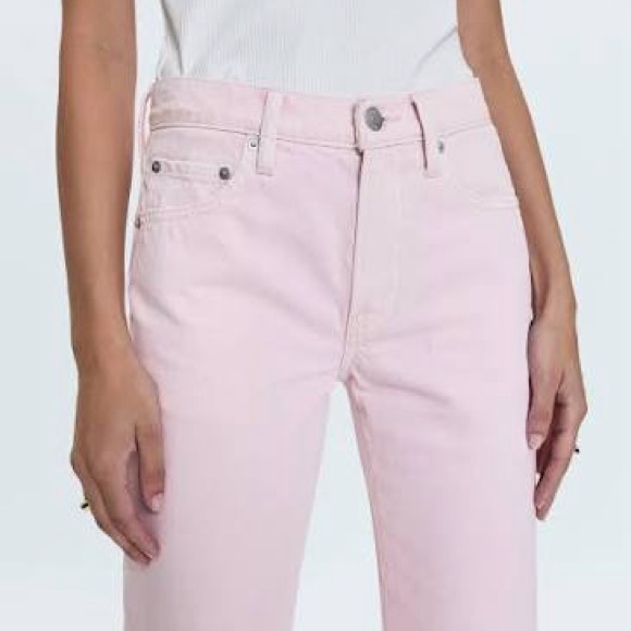 NWT! Pistola Lexi Mid Rise Blush Pink Jeans size 24 - Picture 3 of 5